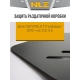 Защита раздаточной коробки для CНEVROLET Trailblazer 2013-н.в. 2.8 AT дизель, 3.6 AT бензин NLZ сталь с крепежом / Шевроле Трейлблейзер