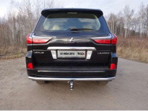 Защита заднего бампера 60 мм для Lexus LX-570/450d № LEXLX450d15-19